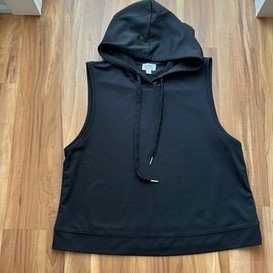 Sleeveless hooded sweatshirt-Kerrently The Drop